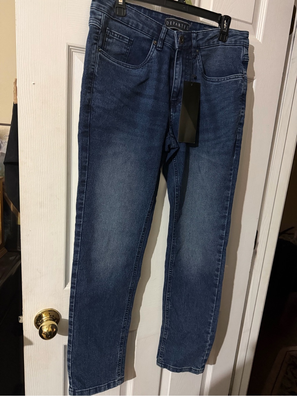 Women’s Straight Jeans - Indigo Blue